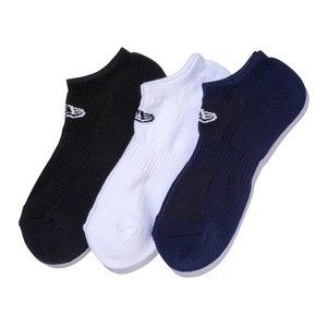 * new goods *NEW ERA* New Era *11531691 socks Short 3 pair * black * white * navy *3 pairs set * regular goods *