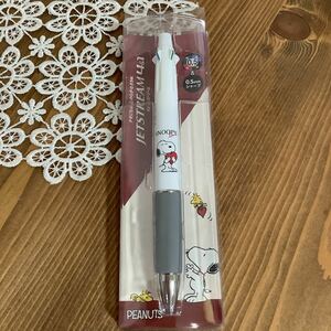 日本製　　スヌーピー ジェットストリーム　　4&1 送料140円 新品 多機能ペン ボールペン　ラブ