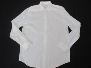 L2400【ZARA/ザラ】長袖シャツ/REULAR FIT/XL/ザラメン/ザラマン/白・ホワイト系/未使用