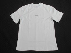 L2283【ZARA/ザラ】Tシャツ/テキストTシャツ/英ロゴ入り/水色系/M/半袖/ザラメン/未着用