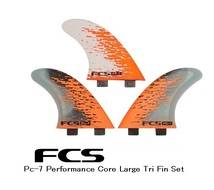 送料無料▲FCS　PC-7 TRI　FIN　Set　SIZE L_画像1