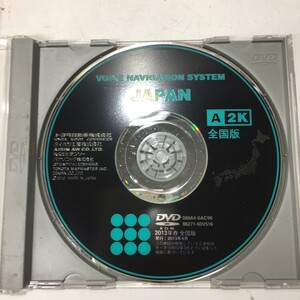 トヨタ 純正 2013年 春 版 ボイス ナビ 08664-0AC96 86271-60V516 プログラムディスク 地図データ更新 DVD ROM