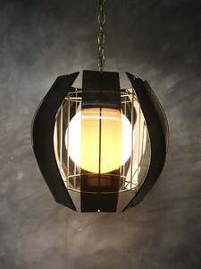 ビンテージ 60's アクリルペンダントランプ ヴィンテージ 照明 ライト ミッドセンチュリー インテリア 1960年代 60年代