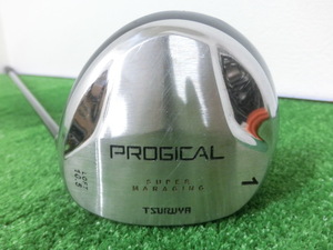 ♪TSURUYA ツルヤ PROGICAL 1W ドライバー 10.5° /純正 シャフト SUPER MARAGING FLEX-? G6103♪