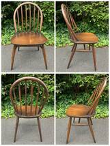 ERCOL アーコール フープバックチェア ウィンザーチェア イギリス 英国　ヴィンテージ　椅子（管理ID：270）_画像2