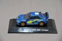 CM's 1/64 ラリーカーコレクション スバル インプレッサ WRC 2006 プロトタイプ_画像2