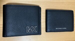 新品・未使用、二つ折り財布、 パスケース カードケースのセット