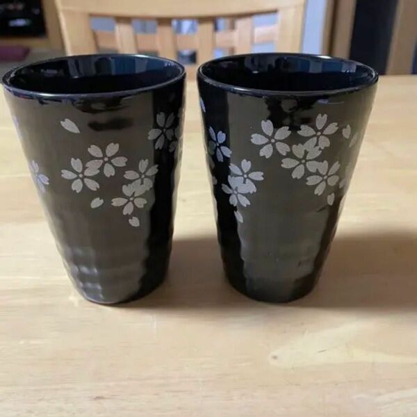 陶器カップ2個セット