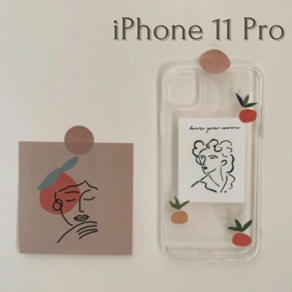 マンダリンアート iPhone11 Pro ケース 韓国 可愛い おしゃれ