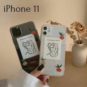 マンダリンアート iPhone11 ケース 韓国 可愛い おしゃれ シンプル