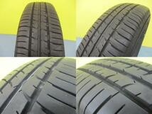 パッソ 夏タイヤ 中古 4分山 4本 155/80R13 79S グッドイヤー EG01 ブーン ヴィッツ プラッツ ラピュタ Kei カローラ コルサ 足利_画像4