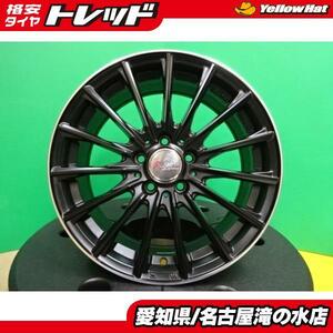 レアマイスター ユーロテック RSSPORTS 7.0J 17インチ +38 5H112 ブラックリムポリッシュ 中古 ホイール 4本セット アウディA6