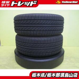 中古サマータイヤ 2本 215/55R17 イエローハット プラクティバ BP01 2021年製 クラウン ジューク ヴェゼル スカイライン