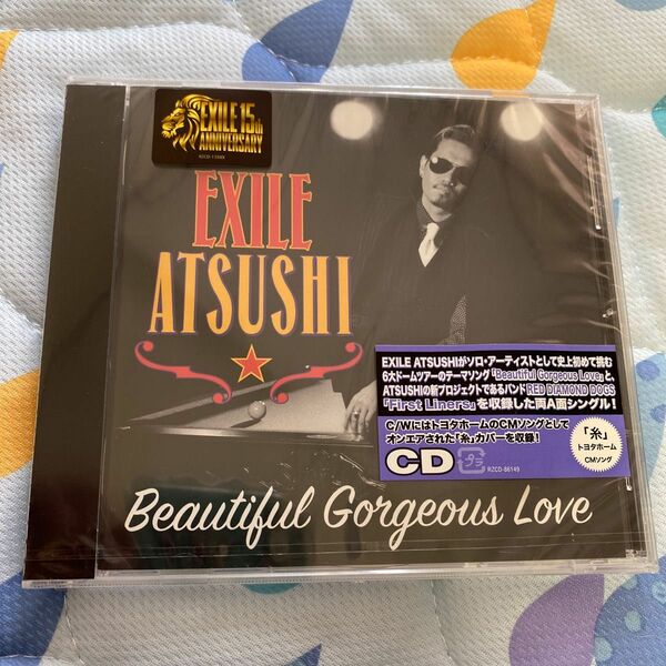 Beautiful Gorgeous Love/First Liners CD EXILE ATSUSHI