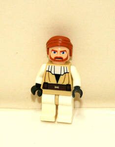 LEGO Lego редкость 1569 USED Mini figStar Wars Minifigure ObiWan Kenobi Obi = one *keno- Vista -* War z