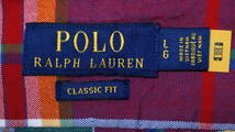 【新品】ラルフローレン ■ オックスフォードチェックシャツ ■ メンズ XL / US L ■ POLO RALPH LAUREN 正規品_画像4