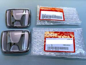 ★新品未使用★ ホンダ 純正 S2000 前期 H エンブレム シルバー 前後セット HONDA S2K Genuine H Front Emblem Silver AP1 F/R Set