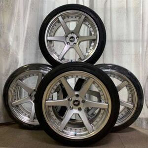 ワーク　ジーストST1 20インチPCD120HUB60mm 9.5Jx2本　10.5Jx2本　深リム　ステップリム　コンケイブ　軽量ホイール　9.5J23kg 10.5J25kg