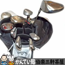 CALLAWAY【キャロウェイ】　ウェッジ2本セット＆ナイロンキャディバッグ　おまけクラブ付き　メンズ　右利き　ゴルフクラブ【中古】_画像1