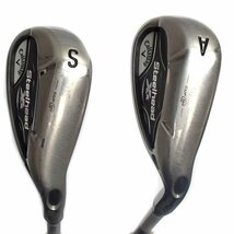 CALLAWAY【キャロウェイ】　ウェッジ2本セット＆ナイロンキャディバッグ　おまけクラブ付き　メンズ　右利き　ゴルフクラブ【中古】_画像3