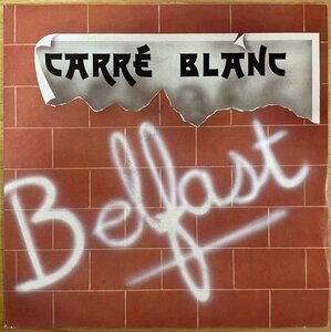 ●CARRE BLANC / Belfast ( 仏のエレ・ポップ / シンセ・ポップ ) ※ フランス盤 7inch EP【METROPOLIS 1801】1986年発売 / Robert Wood