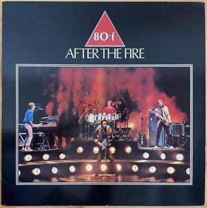 ●AFTER THE FIRE / 80-f ※ 英国盤 LP【 EPIC EPC-84545 】1980年発売 シンセ・ポップ / British Pop / New Wave