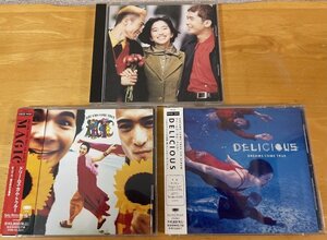 ◎ドリカムCD3枚Set ① Million Kisses ② Magic ③ Delicious【 ESCB-1250/ESCB-1450/ESCB-1550 】1991/1993/1995年発売 DREAMS COME TRUE