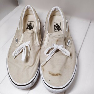 ST5] VANS スニーカー　ベージュ系　　29cm　バンズ　ウォーキング　メンズ