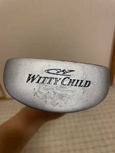 ＭＭ31］中古品　WITTY CHILD ゴルフプランナー　チャイルド　子供用　キッズ　パター　ゴルフ　ゴルフクラブ　クラブ　スポーツ