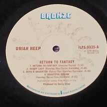 激レアU.K.★Org. Bronze・見開きジャケLP★URIAH HEEP/ ユーライア・ヒープ★第9作『 RETURN to FANTASY』John Wetton_画像6