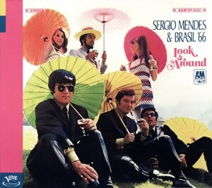 ＊中古CD SERGIO MENDES＆BRASIL'66/LOOK AROUND 1968年作品3rd/2000年再発盤 セルジオ・メンデス PolyGram Records A＆M Verve Records