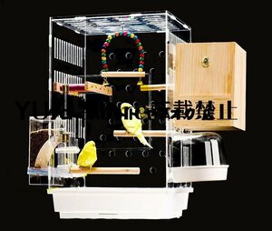  popular * bird cage transparent bird small shop acrylic fiber made several .. appreciation use se regulation parakeet small bird 