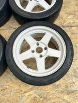 【超希少！】RAYS VOLK RACING TE37 レイズ ボルクレーシング 初期 モデル 16インチ 7J＋42 PCD114.3 4穴 4H 軽量 鍛造_画像5