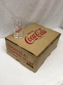 当時物 デッドストック コカコーラ 多言語ロゴ グラス 11個セット COCA-COLA FOUNTAIN TOYO GLASS 東洋グラス レトロ ビンテージ 230825i2