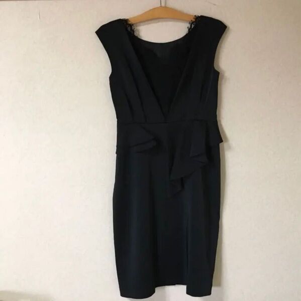 ●新品 J.FERRY 2way ワンピース ドレス ブラック サイズ40 定価27860円