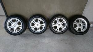 185/60R15 DUNLOP WINTER MAXX WM01 4本 マルチアルミホイール 15×6.5J 5穴×100/114.3