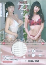 くりえみ　　ファースト・トレーディングカード　　ランジェリーカード　　Lingerie Card　01 A　　T 078/148_画像1