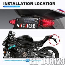 新品●BMW R1250GS M1000RR S1000RR S1000XR S1000R ブレーキランプ内蔵LEDウインカーセット_画像4