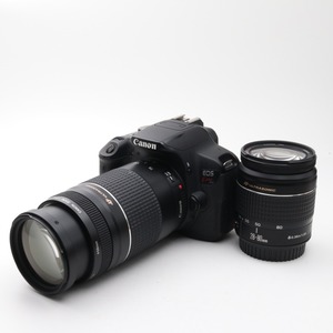 中古 美品 Canon X6i ダブルズームセット キャノン 一眼レフ カメラ 自撮り おすすめ 初心者 入門機 新品SDカード8GB