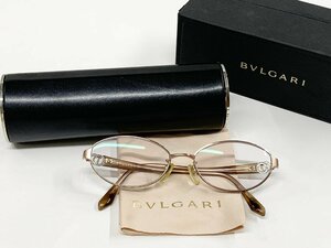 BVLGARI ブルガリ メガネ 眼鏡 アイウェア フレーム 度入り 2117T 4071 54□16 140 箱有 ケース付き レディース 女性用