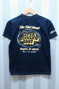 at1811/フラットヘッド super weekend 2007 半袖Tシャツ THE FLATHEAD スーパーウィークエンド 送料200円 