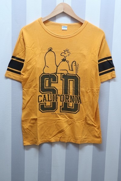 ボロ 雰囲気 70s チャンピオン バータグ Wフェイス Tシャツ