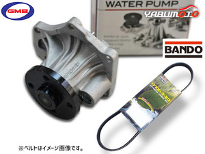 ヴェルファイア ANH20W ANH25W GMB ウォーターポンプ 外ベルト 1本 バンドー エンジン号機確認必須 H20.04～H27.01 送料無料