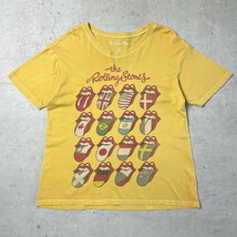 The Rolling Stones ローリングストーンズ 国旗 ロゴプリント バンドTシャツ メンズM_画像2