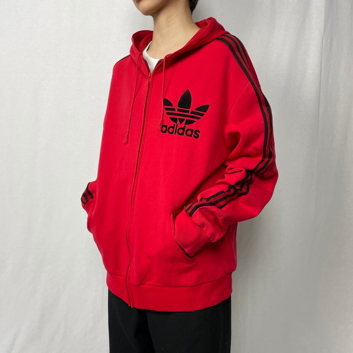 ☆adidas☆アディダス☆70s☆80s☆フランス製☆LAMPOジッパー☆-