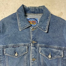 90年代 LOURY JEANS デニムジャケット メンズS-M相当 レディースM相当_画像2