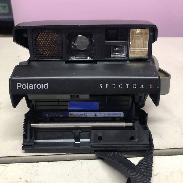 YU-1654 Polaroid ポラロイド SPECTRA E スペクトラE 動作未確認 現状 カメラ 昭和 レトロ インテリア コレクション 送料込!