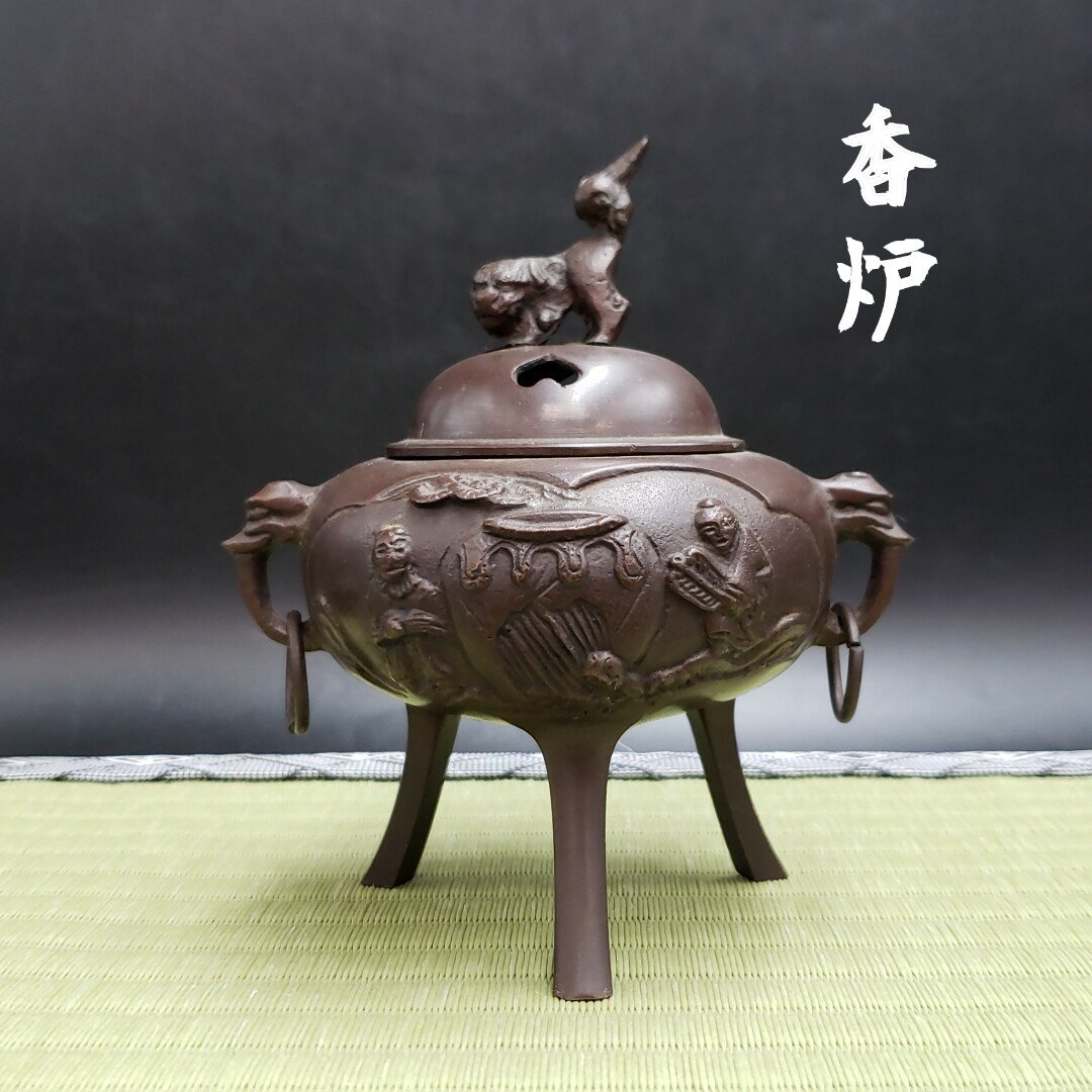 2023年最新】ヤフオク! -鋳銅 香炉(工芸品)の中古品・新品・未使用品一覧