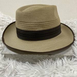 AKUBRA アクブラ ストローハット 中折れ 麦わら帽子 日よけ帽子 紫外線対策