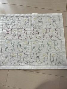 No.14 刺し子ふきん　ハンドメイド　完成品